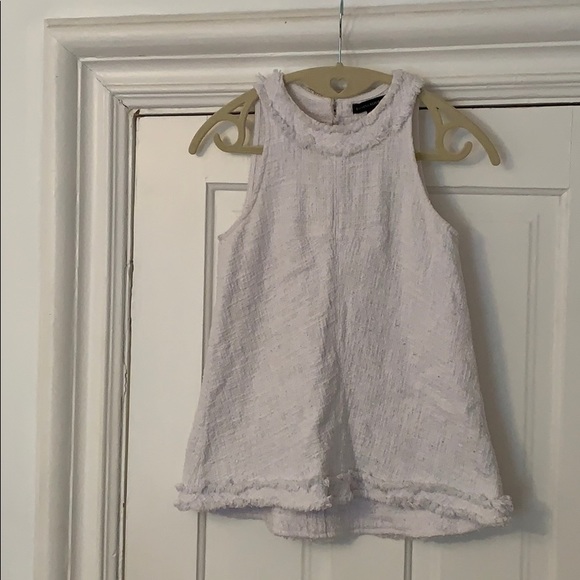 Banana Republic tweed sleeveless blouse - Picture 1 of 3